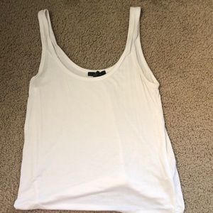 White tank top